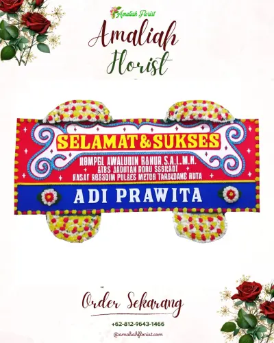 Karangan Bunga Ucapan Selamat di Lololakha